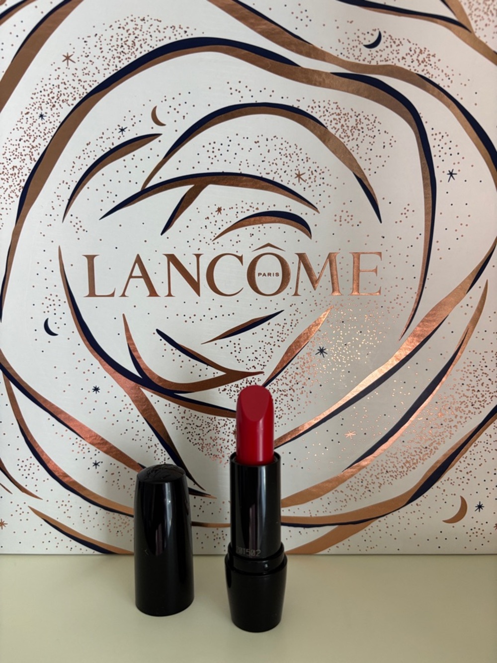 Lancôme Cream Lipstick 181 Red Stiletto NEW